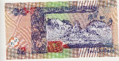 Beschrijving achterzijde: RUINS